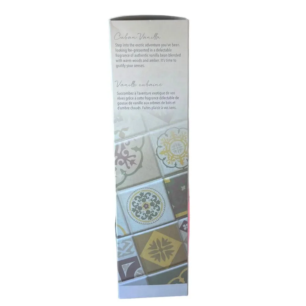 Pier 1 One‎ Imports Reed Diffuser Set Cuban Vanilla 10 oz Set New Discontinued